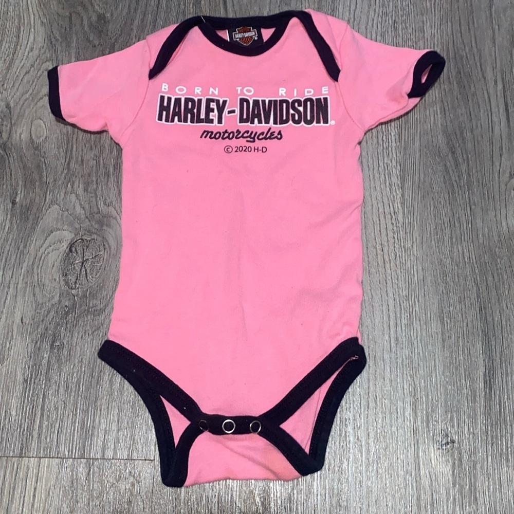 Harley Davidson Infant Onesie